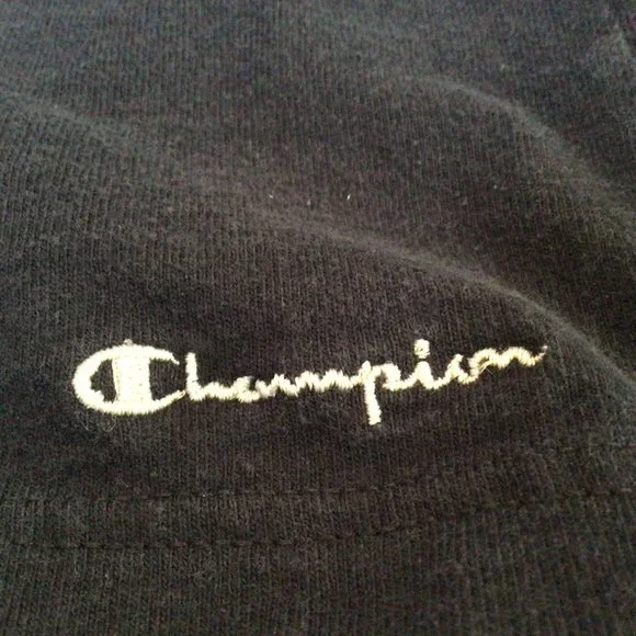 Champion - Navy blue cotton athletic shorts - Picture 2 of 6